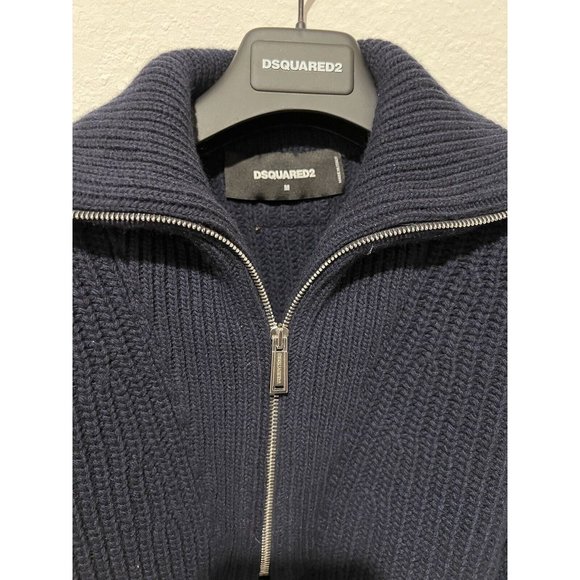 DSQUARED2 Wool/Cashmere Sweater Jumper Size M NWT S71HA1032S17515524 Italy - Picture 5 of 15